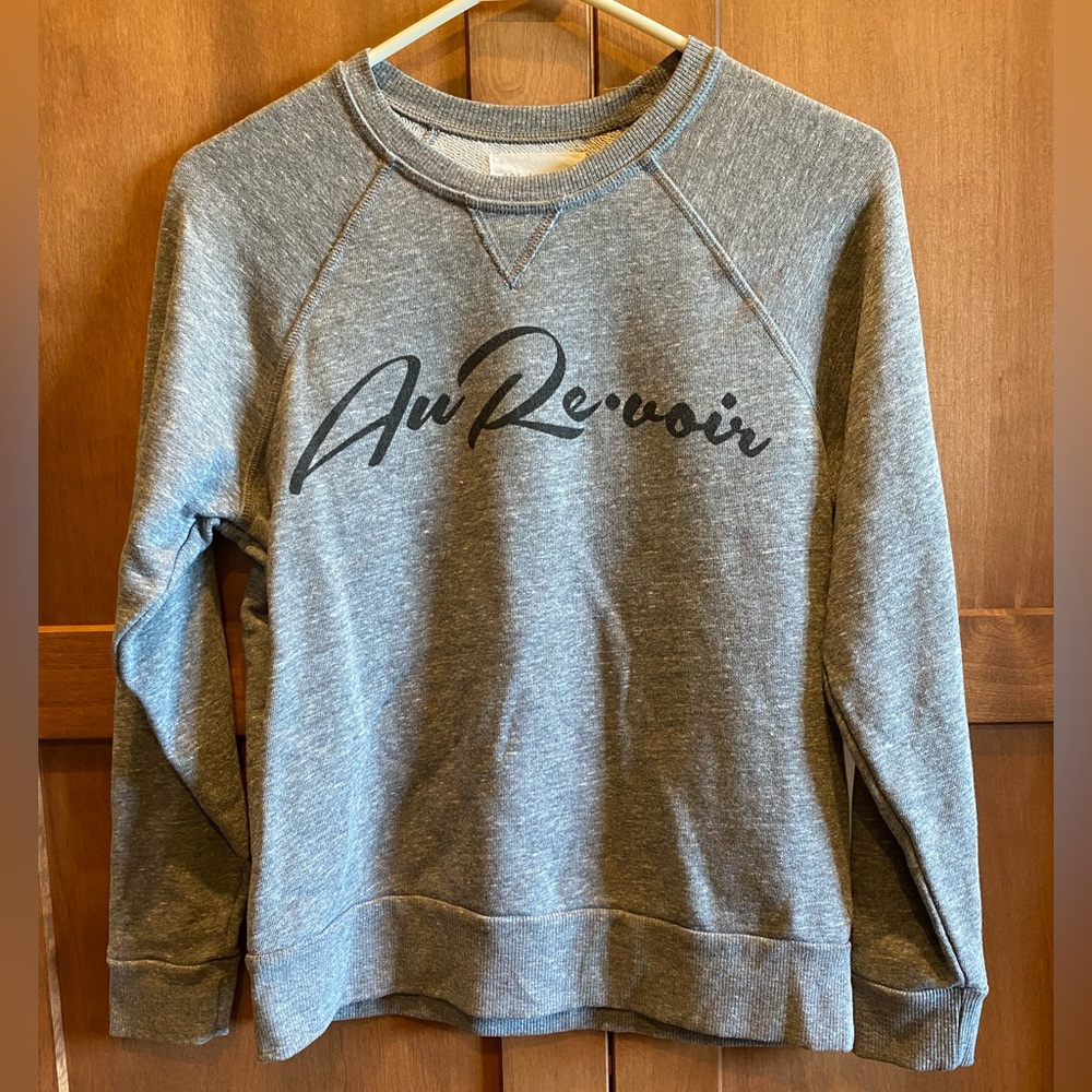Sol Angeles Gray Crewneck Sweater